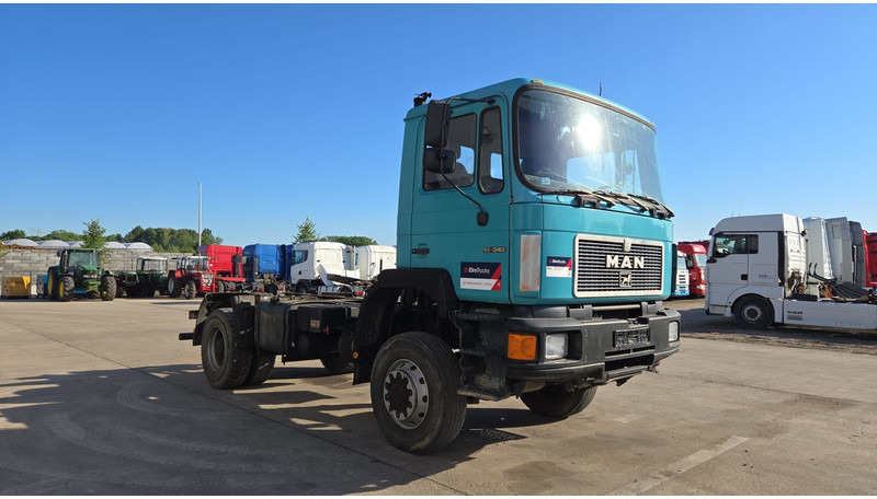 MAN 19.342 (4X4 / ALLRAD / AUXILAIRY / EURO 2 / FULL STEEL SUSP. / LAMES) - Φορτηγό σασί: φωτογραφία 2 MAN 19.342 (4X4 / ALLRAD / AUXILAIRY / EURO 2 / FULL STEEL SUSP. / LAMES) - Φορτηγό σασί: φωτογραφία 2