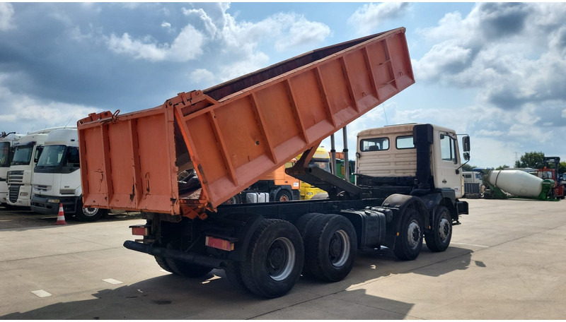 MAN 32.372 (BIG AXLE / STEEL SUSPENSION / MANUAL PUMP / 6 CYLINDER) - Φορτηγό ανατρεπόμενο: φωτογραφία 5 MAN 32.372 (BIG AXLE / STEEL SUSPENSION / MANUAL PUMP / 6 CYLINDER) - Φορτηγό ανατρεπόμενο: φωτογραφία 5