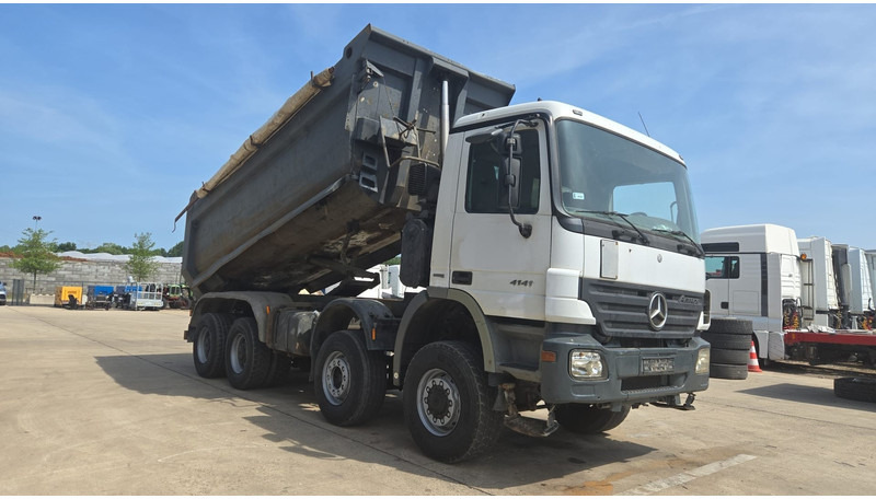 Mercedes-Benz Actros 4141 (EPS / 8X6 / GRAND PONT / BIG AXLE / LAMES / STEEL / V6) - Φορτηγό ανατρεπόμενο: φωτογραφία 3 Mercedes-Benz Actros 4141 (EPS / 8X6 / GRAND PONT / BIG AXLE / LAMES / STEEL / V6) - Φορτηγό ανατρεπόμενο: φωτογραφία 3