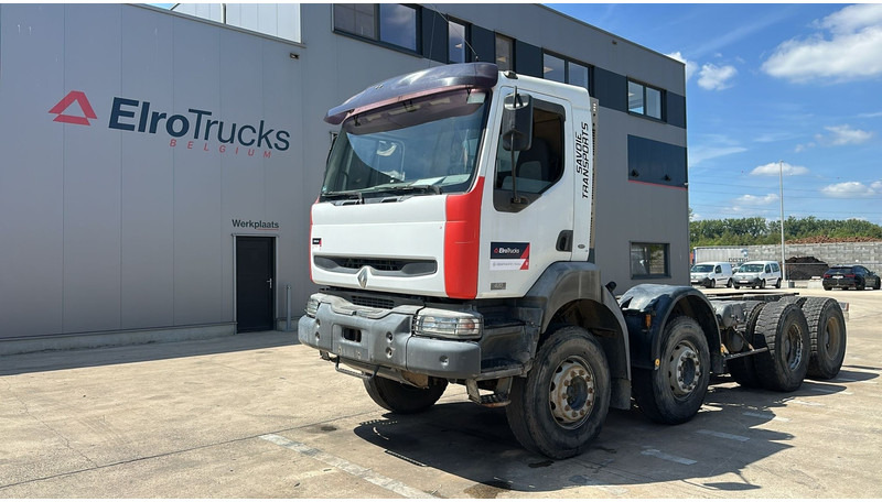 Renault KERAX 420 (BIG AXLE / GRAND PONT / LAMES / STEEL SUSPENSION) - Φορτηγό σασί: φωτογραφία 1 Renault KERAX 420 (BIG AXLE / GRAND PONT / LAMES / STEEL SUSPENSION) - Φορτηγό σασί: φωτογραφία 1