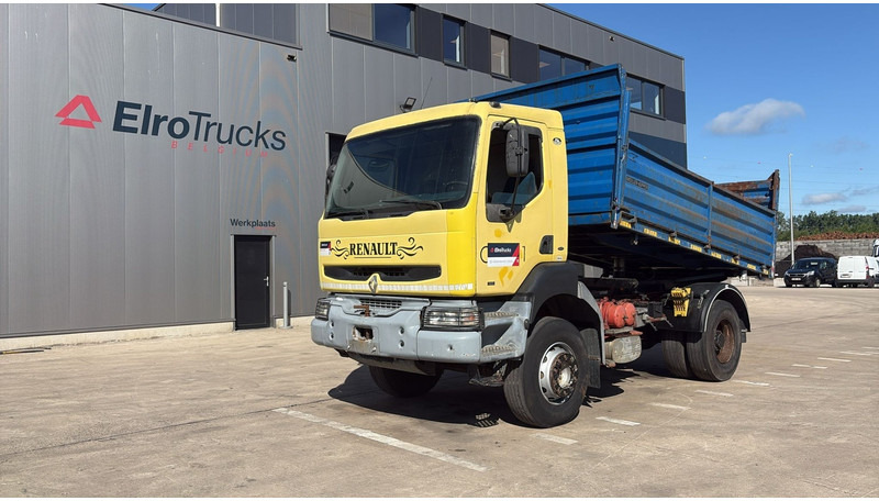 Φορτηγό ανατρεπόμενο Renault Kerax 385 (BOITE MANUELLE / GRAND PONT / LAMES / MANUAL GEARBOX): φωτογραφία 1