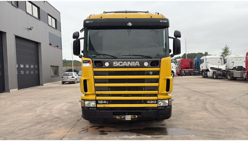 Scania 124-420 (6X2 / 8 TYRES / ORIGINAL TRACTOR UNIT / FRONT STEEL) - Τράκτορας: φωτογραφία 2 Scania 124-420 (6X2 / 8 TYRES / ORIGINAL TRACTOR UNIT / FRONT STEEL) - Τράκτορας: φωτογραφία 2