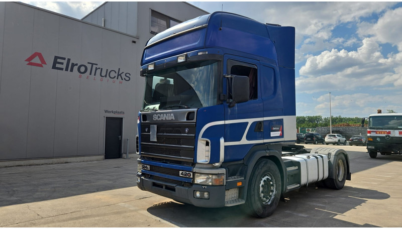 Scania 124-420 (MANUAL GEARBOX / BOITE MANUELLE / AIRCO / AC) - Τράκτορας: φωτογραφία 1 Scania 124-420 (MANUAL GEARBOX / BOITE MANUELLE / AIRCO / AC) - Τράκτορας: φωτογραφία 1