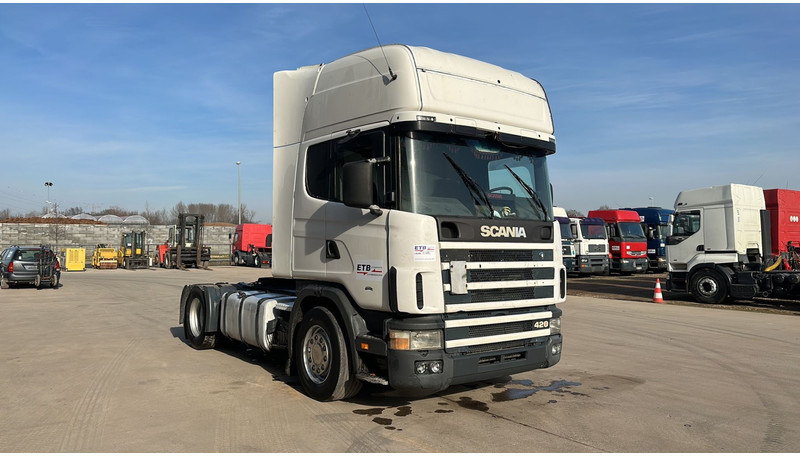 Scania 124-420 Topline (MANUAL GEARBOX / BOITE MANUELLE) - Τράκτορας: φωτογραφία 4 Scania 124-420 Topline (MANUAL GEARBOX / BOITE MANUELLE) - Τράκτορας: φωτογραφία 4