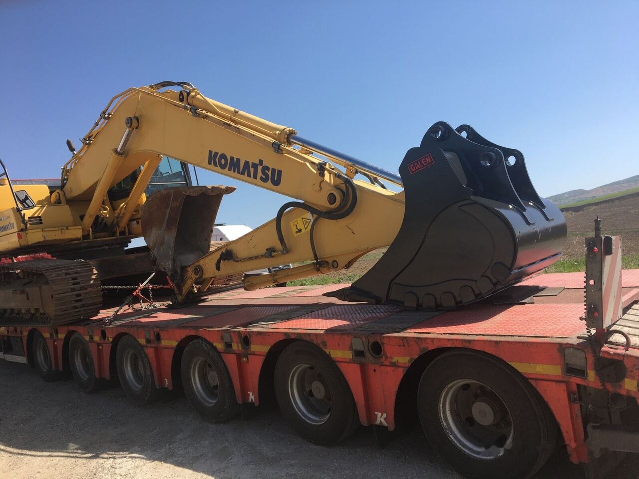 Komatsu PC350 Rock Bucket - Κουβάς για εκσκαφέα: φωτογραφία 2 Komatsu PC350 Rock Bucket - Κουβάς για εκσκαφέα: φωτογραφία 2