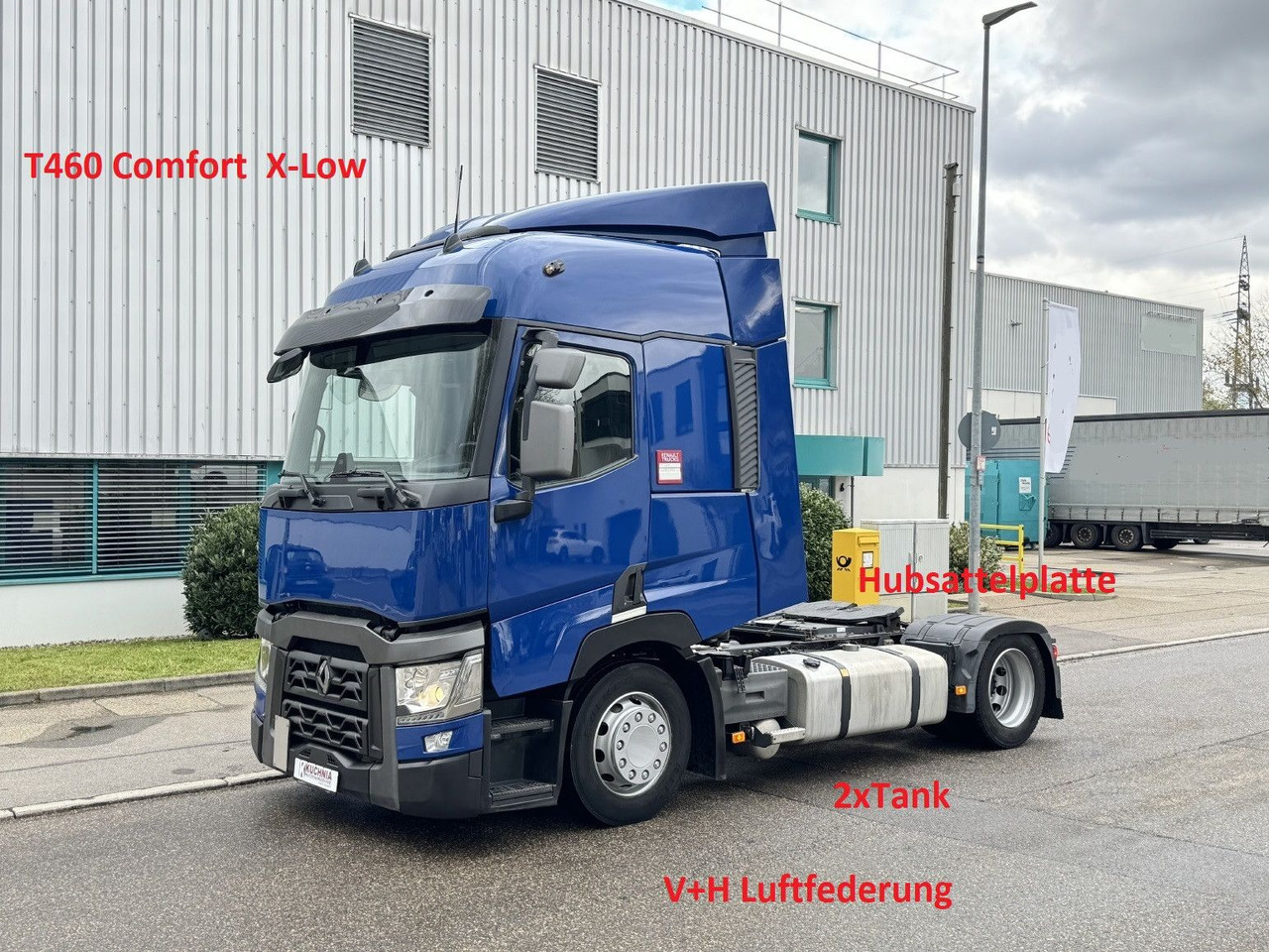 Renault T460 S-Cab X-Low 2-Tanks Hubsattel Standklima - Τράκτορας: φωτογραφία 1 Renault T460 S-Cab X-Low 2-Tanks Hubsattel Standklima - Τράκτορας: φωτογραφία 1