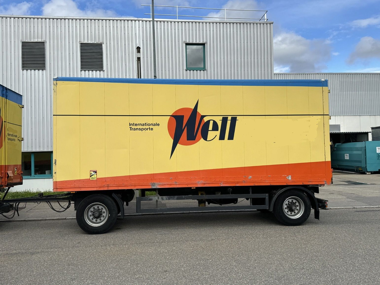 Genkopf 14t Alu-Möbelkoffer 7,1m BPW Luft ZS - Ρυμούλκα κόφα: φωτογραφία 2 Genkopf 14t Alu-Möbelkoffer 7,1m BPW Luft ZS - Ρυμούλκα κόφα: φωτογραφία 2