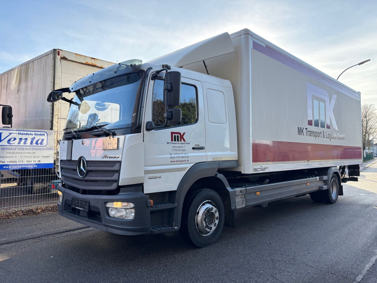 Mercedes-Benz Atego III 1224L, Euro-6, Klima, LBW - Φορτηγό κόφα: φωτογραφία 1 Mercedes-Benz Atego III 1224L, Euro-6, Klima, LBW - Φορτηγό κόφα: φωτογραφία 1