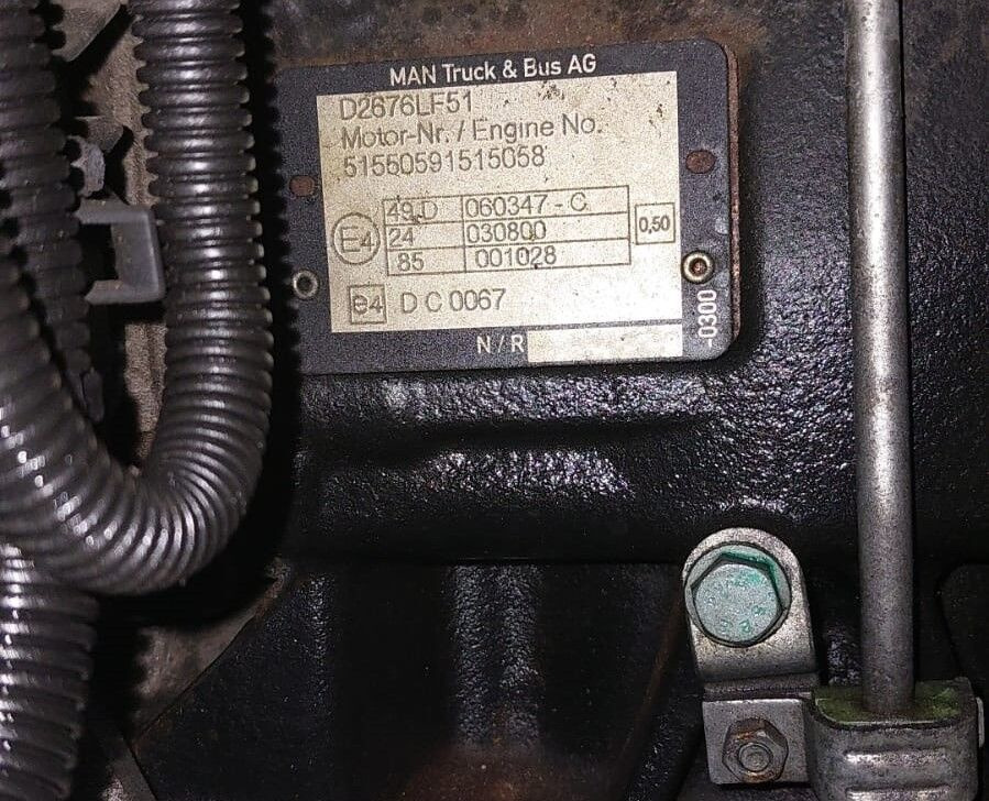 MAN TGX euro 6 D2676LF51 MAN TGX D2676LF51 truck - Κινητήρας για Φορτηγό: φωτογραφία 1 MAN TGX euro 6 D2676LF51 MAN TGX D2676LF51 truck - Κινητήρας για Φορτηγό: φωτογραφία 1
