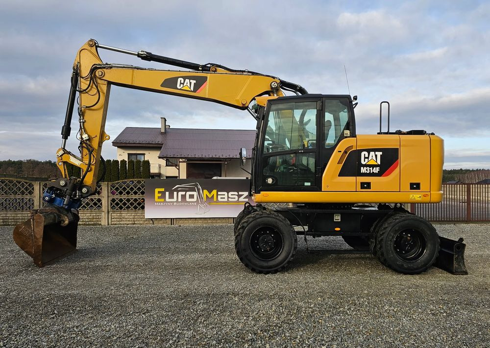 Caterpillar M314F, 2019 ROK, 5600 MTH, GŁOWICA SMP - Τροχοφόρος εκσκαφέας: φωτογραφία 4 Caterpillar M314F, 2019 ROK, 5600 MTH, GŁOWICA SMP - Τροχοφόρος εκσκαφέας: φωτογραφία 4