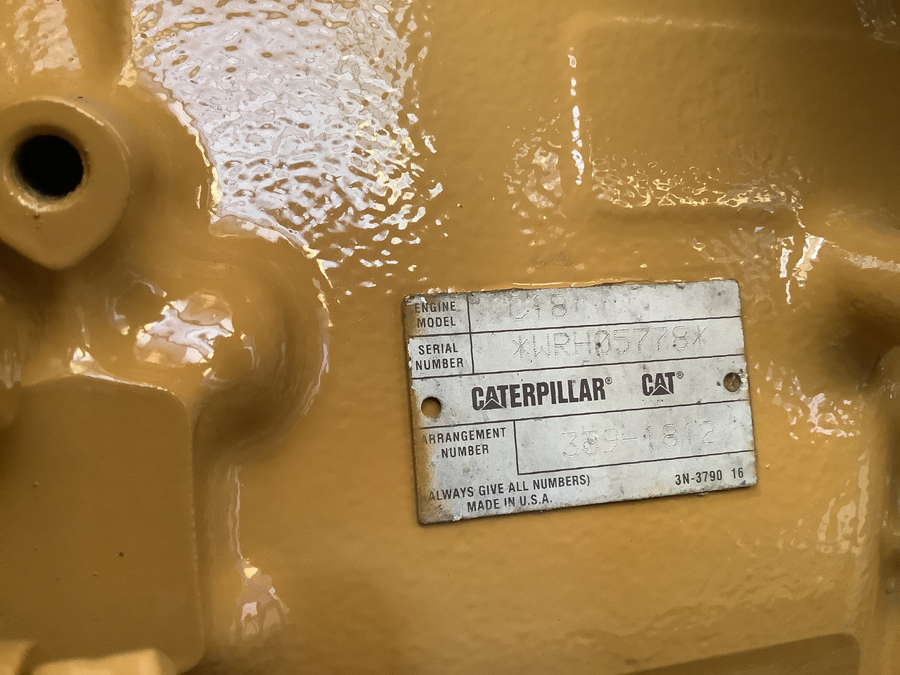 Caterpillar C18 Acert. - Κινητήρας: φωτογραφία 4 Caterpillar C18 Acert. - Κινητήρας: φωτογραφία 4