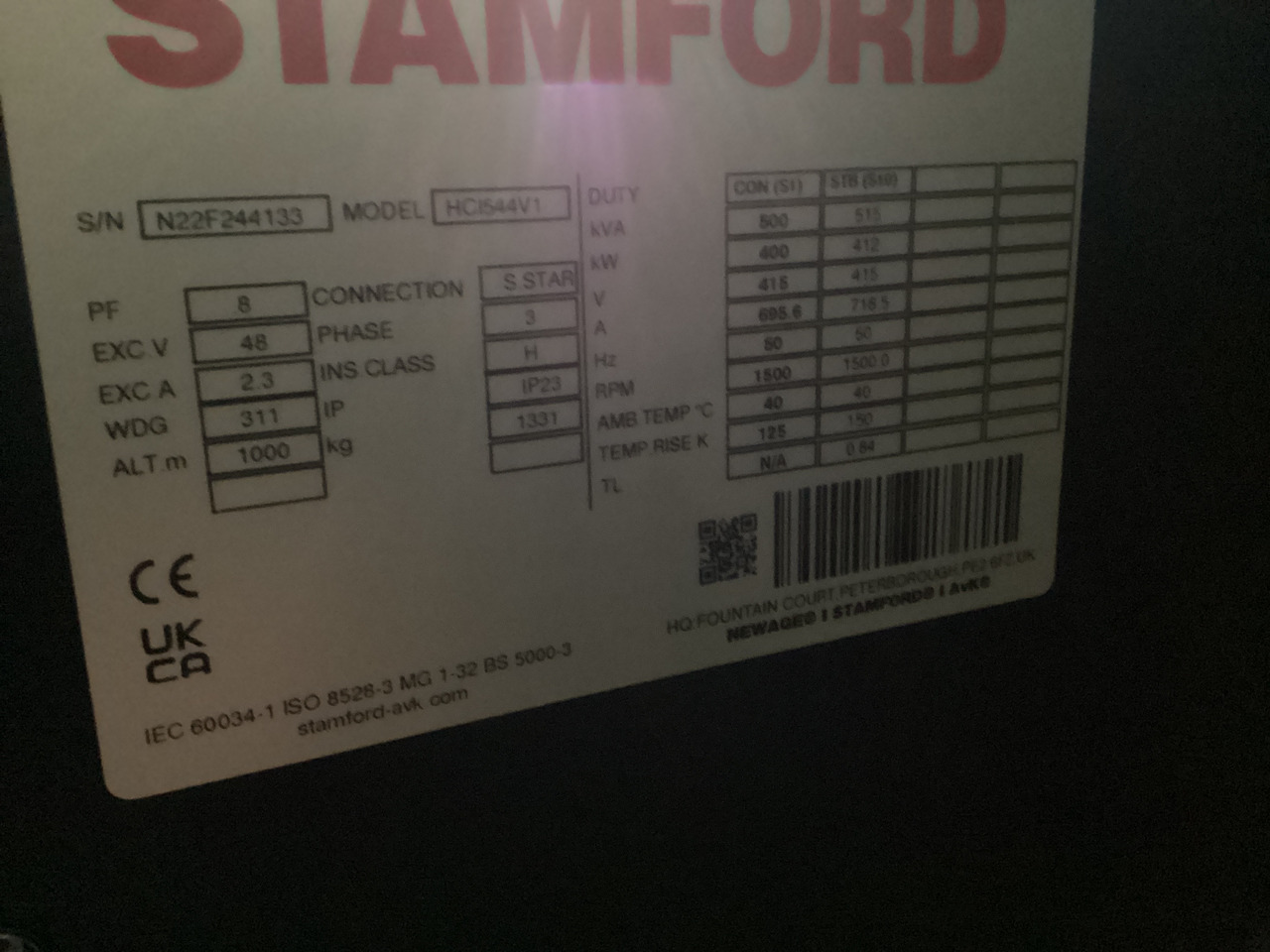Volvo 515KVA generatorset Kohler. Brand New. - Βιομηχανική γεννήτρια: φωτογραφία 5 Volvo 515KVA generatorset Kohler. Brand New. - Βιομηχανική γεννήτρια: φωτογραφία 5