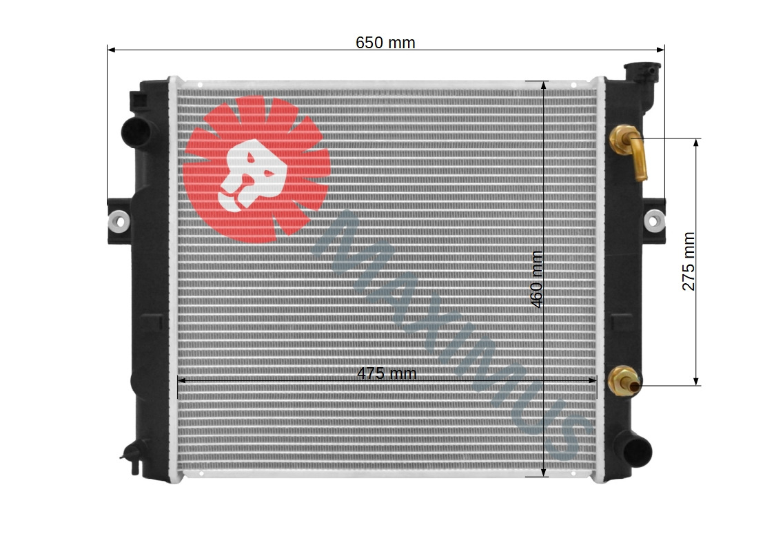 HYSTER FORKLIFT WÓZEK WIDŁOWY - Ψυγείο αυτοκίνητο για Περονοφόρο όχημα: φωτογραφία 3 HYSTER FORKLIFT WÓZEK WIDŁOWY - Ψυγείο αυτοκίνητο για Περονοφόρο όχημα: φωτογραφία 3