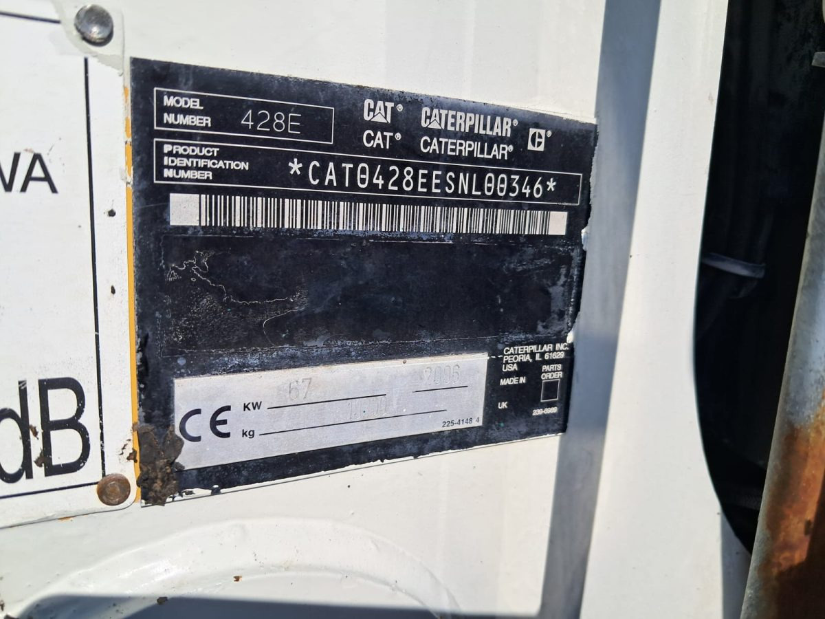 CATERPILLAR 428E - Φορτωτής εκσκαφέας: φωτογραφία 2 CATERPILLAR 428E - Φορτωτής εκσκαφέας: φωτογραφία 2