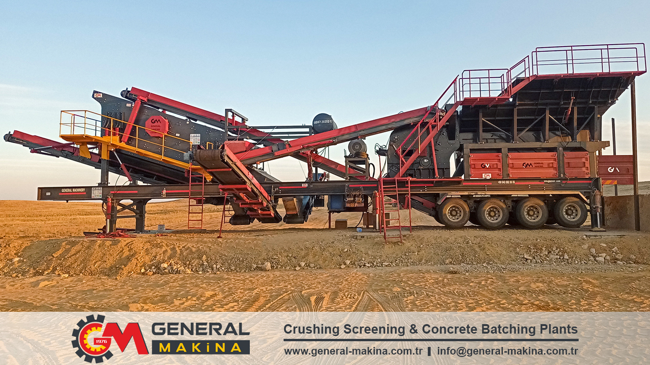Leasing GENERAL MAKİNA HOT Sale Crushing Plants GENERAL MAKİNA HOT Sale Crushing Plants: φωτογραφία 7