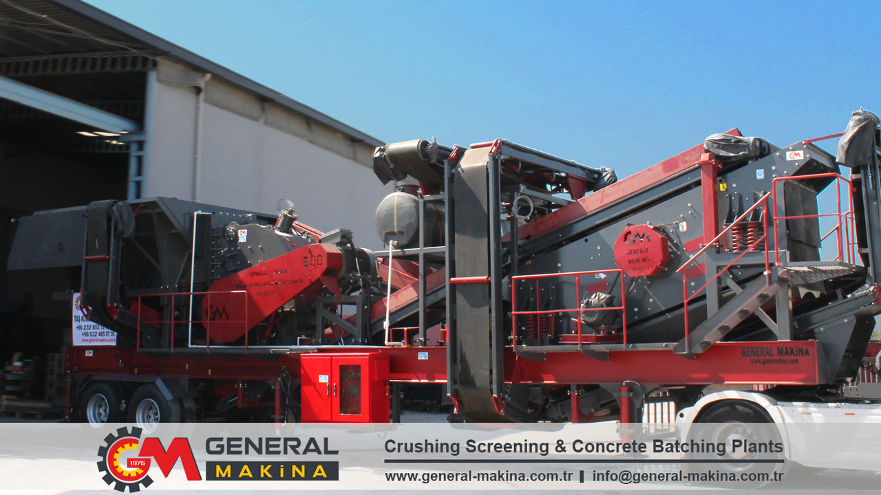 Leasing GENERAL MAKİNA HOT Sale Crushing Plants GENERAL MAKİNA HOT Sale Crushing Plants: φωτογραφία 6