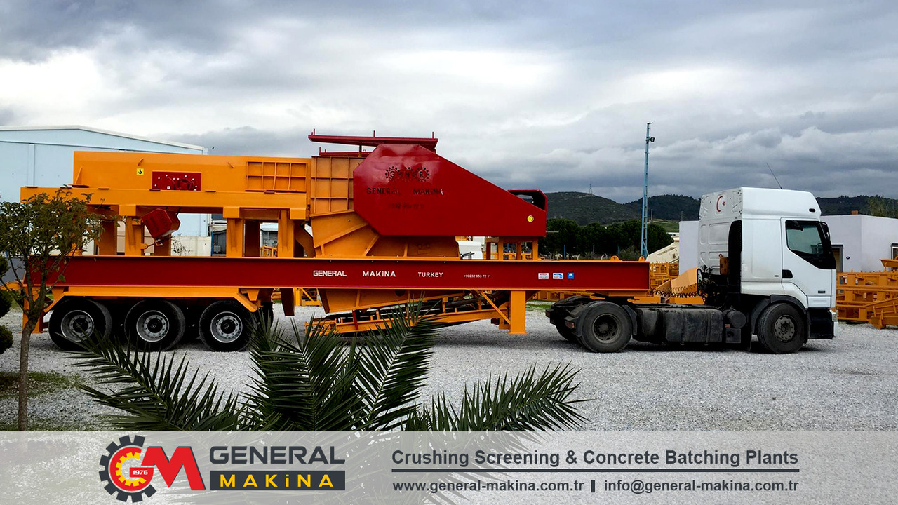 GENERAL MAKİNA Mobile Crushing System With Jaw Crusher - Θραυστήρας σιαγόνων: φωτογραφία 3 GENERAL MAKİNA Mobile Crushing System With Jaw Crusher - Θραυστήρας σιαγόνων: φωτογραφία 3
