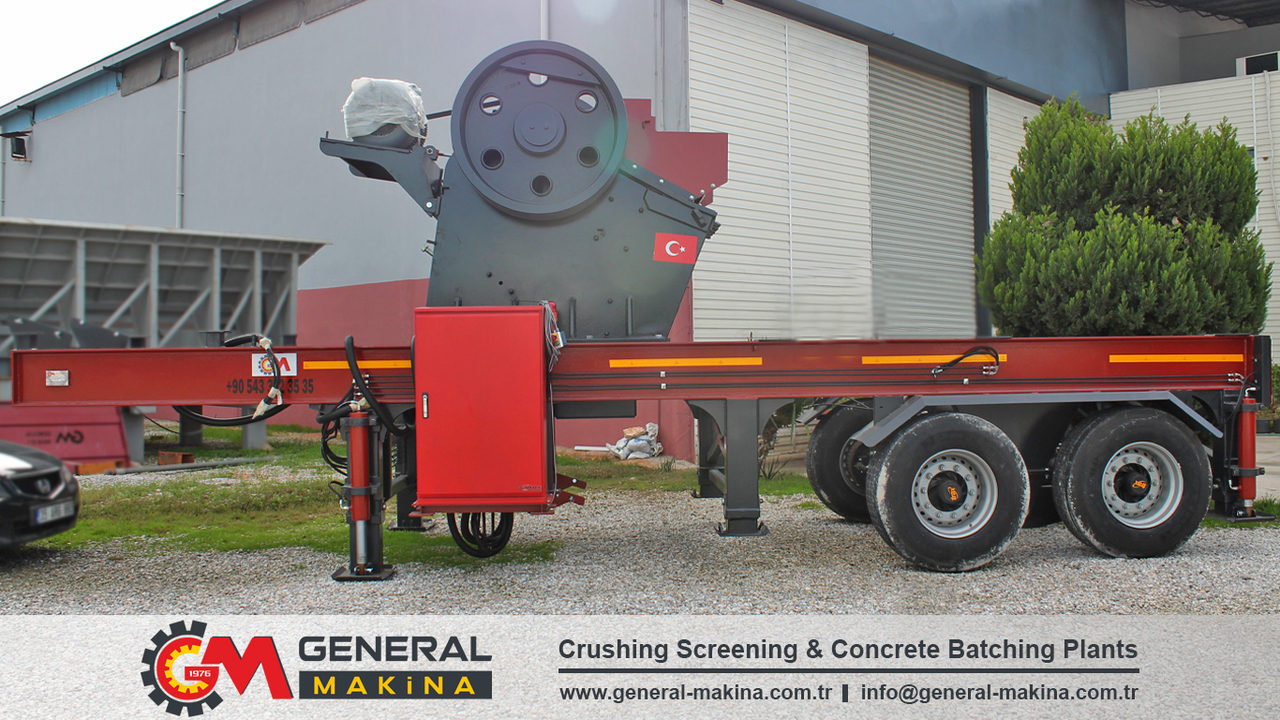 GENERAL MAKİNA Portable Hard Rock Crusher - Θραυστήρας σιαγόνων: φωτογραφία 4 GENERAL MAKİNA Portable Hard Rock Crusher - Θραυστήρας σιαγόνων: φωτογραφία 4