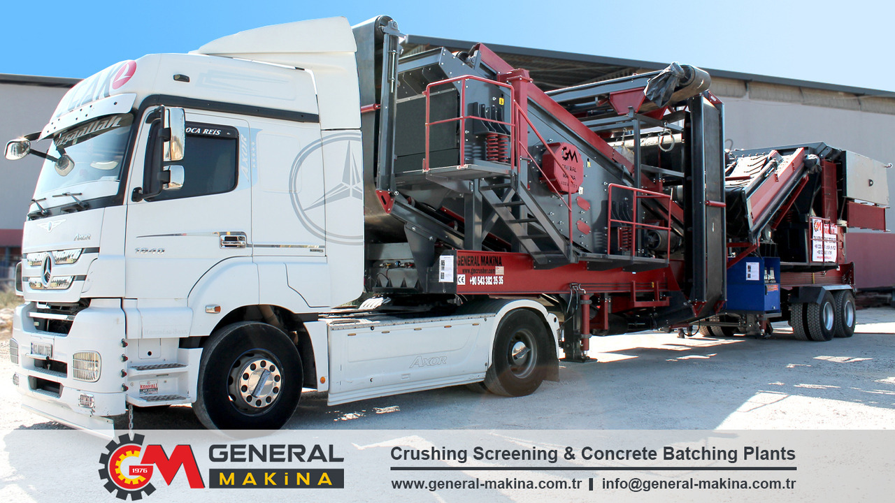 General Makina 800 Series Mobile Impact Crusher Plant - Κρουστικός θραυστήρας: φωτογραφία 3 General Makina 800 Series Mobile Impact Crusher Plant - Κρουστικός θραυστήρας: φωτογραφία 3