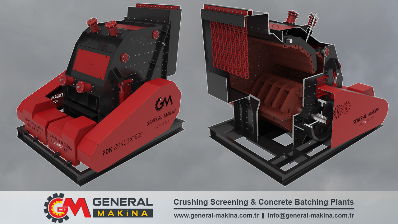 Καινούριο Κρουστικός θραυστήρας General Makina For Recycling Plant Impact Crusher: φωτογραφία 12