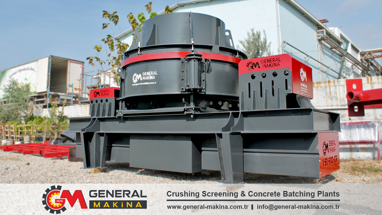 General Makina VSI 900 Vertical Impact Crusher From Turkey - Κρουστικός θραυστήρας: φωτογραφία 1 General Makina VSI 900 Vertical Impact Crusher From Turkey - Κρουστικός θραυστήρας: φωτογραφία 1