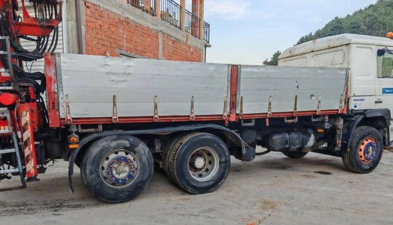 MAN 19.422 Truck with crane - Φορτηγό με γερανό: φωτογραφία 4 MAN 19.422 Truck with crane - Φορτηγό με γερανό: φωτογραφία 4