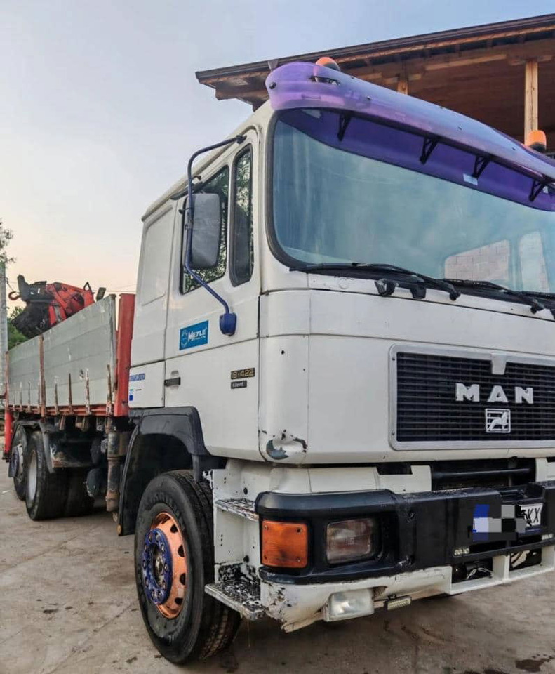 MAN 19.422 Truck with crane - Φορτηγό με γερανό: φωτογραφία 2 MAN 19.422 Truck with crane - Φορτηγό με γερανό: φωτογραφία 2