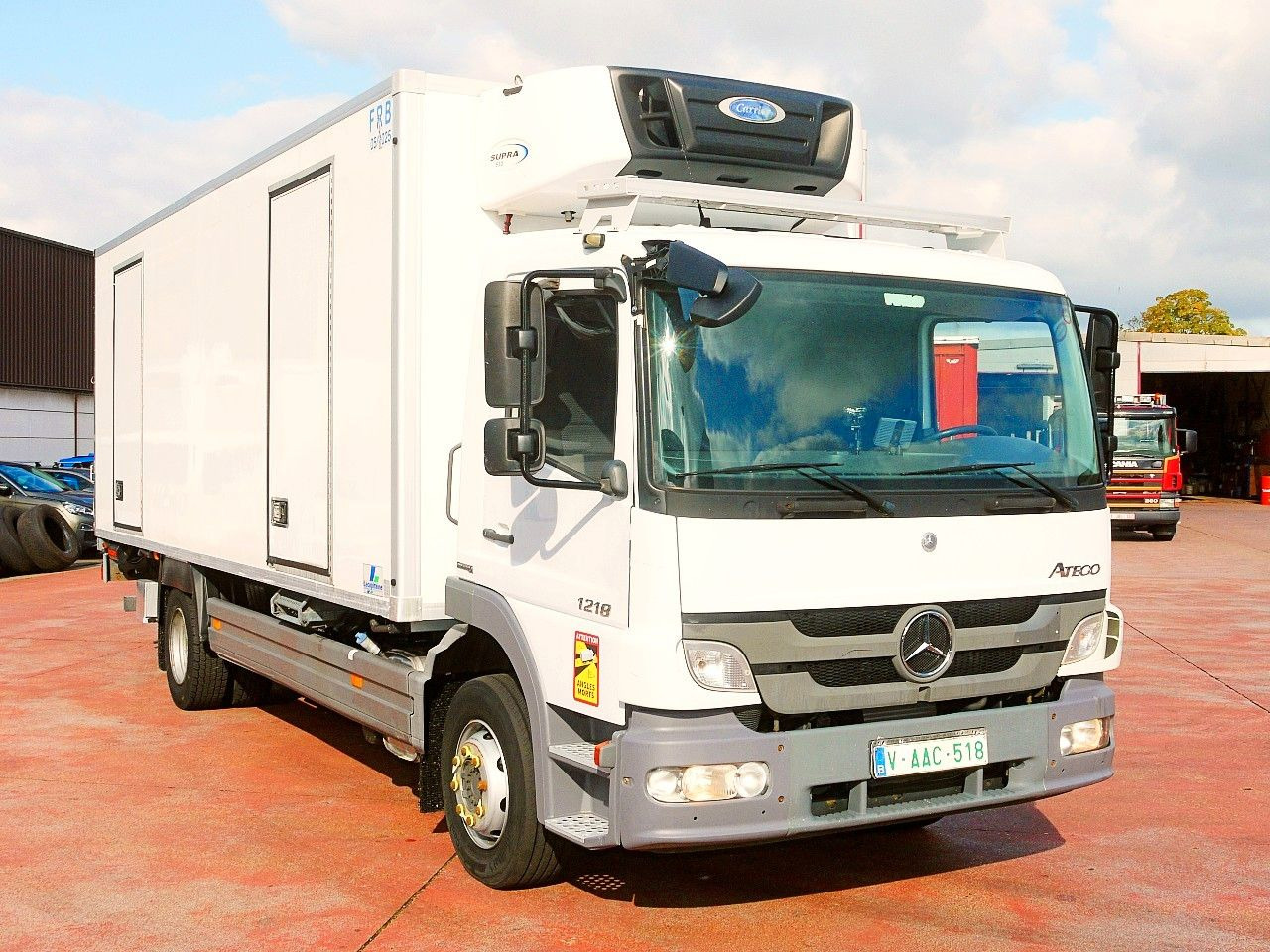 Mercedes-Benz 1218 ATEGO KUHLKOFFER CARRIER SUPRA 550 LBW - Φορτηγό ψυγείο: φωτογραφία 2 Mercedes-Benz 1218 ATEGO KUHLKOFFER CARRIER SUPRA 550 LBW - Φορτηγό ψυγείο: φωτογραφία 2