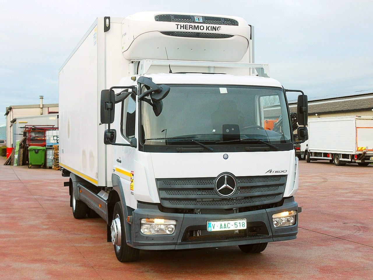 Mercedes-Benz 1321 ATEGO KUHLKOFFER THERMOKING T800 A/C 122tkm - Φορτηγό ψυγείο: φωτογραφία 1 Mercedes-Benz 1321 ATEGO KUHLKOFFER THERMOKING T800 A/C 122tkm - Φορτηγό ψυγείο: φωτογραφία 1