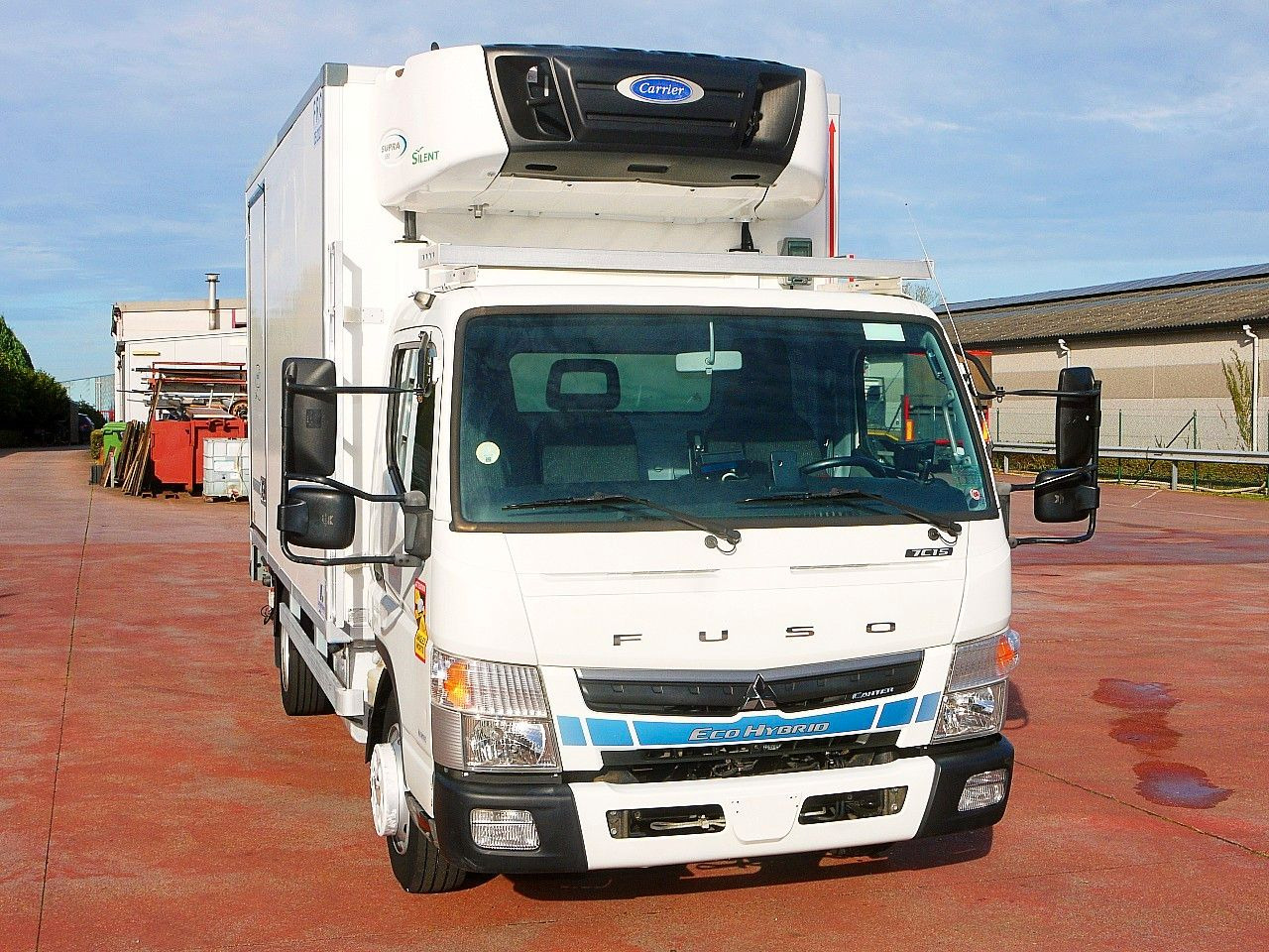 Mitsubishi FUSO HYBRIDE KUHLKOFFER CARRIER SUPRA 550 78tkm - Επαγγελματικό αυτοκίνητο ψυγείο: φωτογραφία 1 Mitsubishi FUSO HYBRIDE KUHLKOFFER CARRIER SUPRA 550 78tkm - Επαγγελματικό αυτοκίνητο ψυγείο: φωτογραφία 1