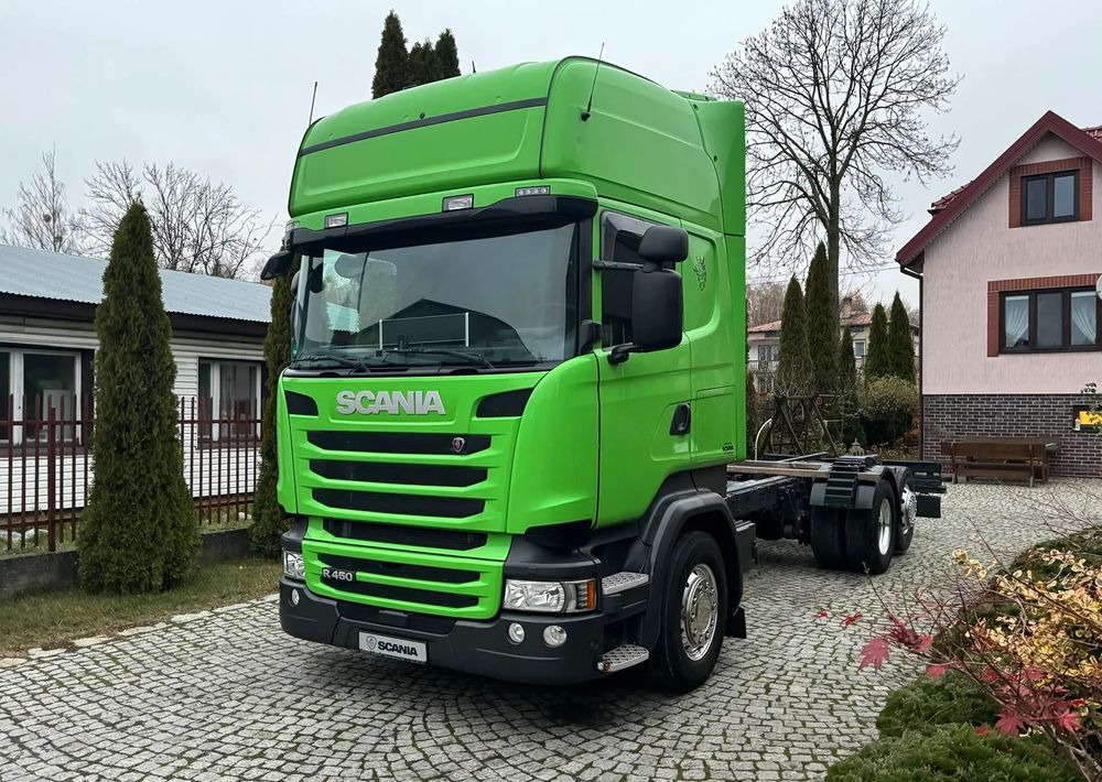 Scania R450 - Φορτηγό σασί: φωτογραφία 1 Scania R450 - Φορτηγό σασί: φωτογραφία 1