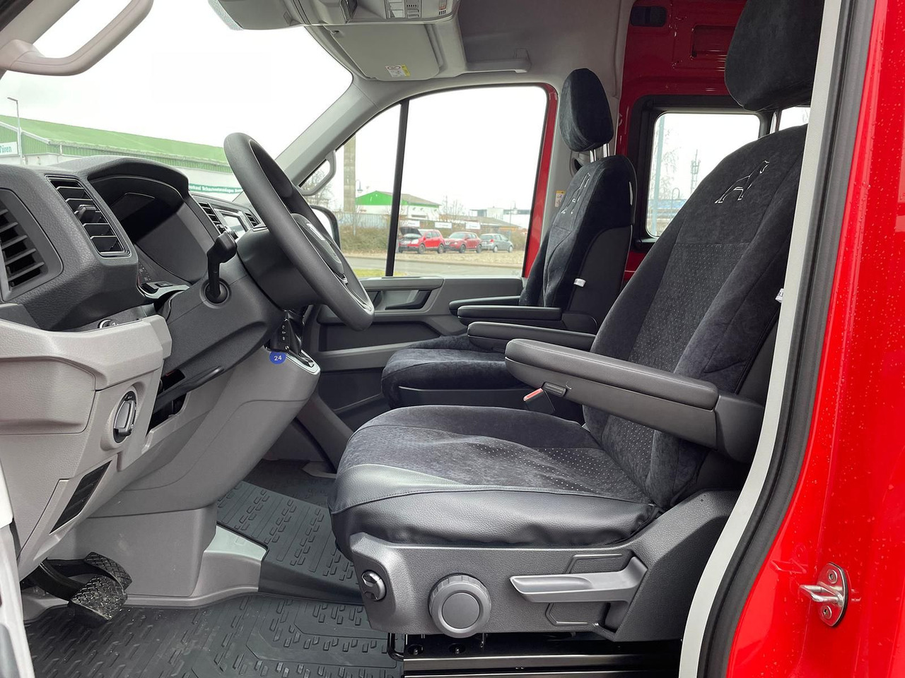 Βαν MAN TGE 4.160 L3H3 Kasten NAVI TEMP SITZH FEUERROT: φωτογραφία 12
