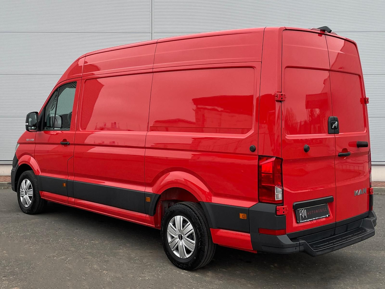 Βαν MAN TGE 4.160 L3H3 Kasten NAVI TEMP SITZH FEUERROT: φωτογραφία 8