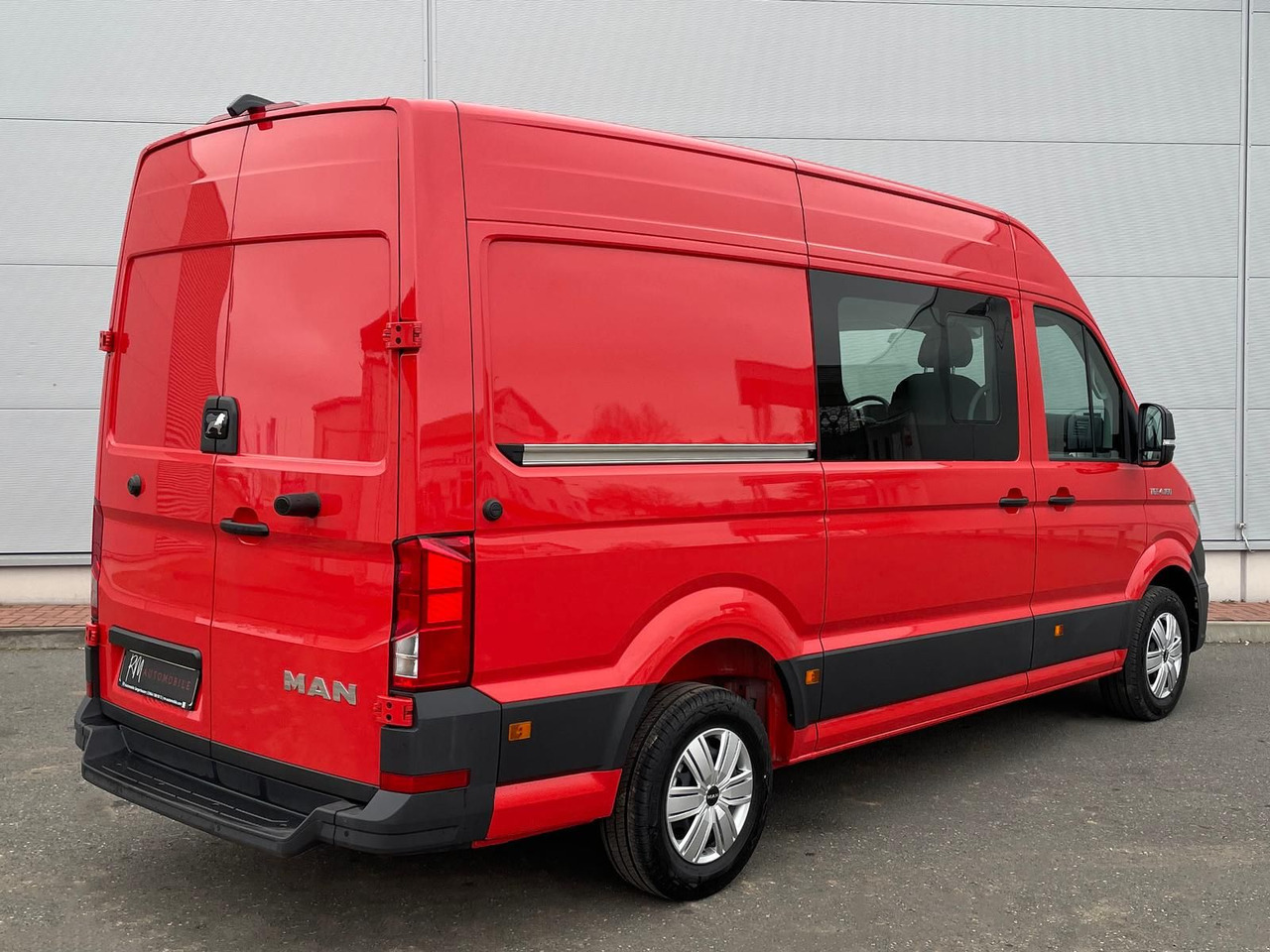 Βαν MAN TGE 4.160 L3H3 Kasten NAVI TEMP SITZH FEUERROT: φωτογραφία 7