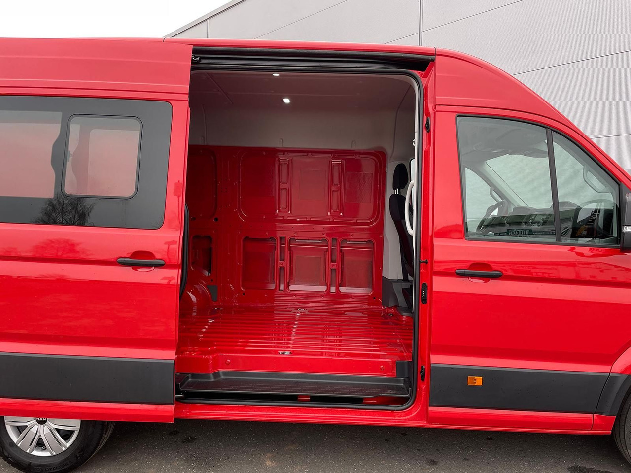 Βαν MAN TGE 4.160 L3H3 Kasten NAVI TEMP SITZH FEUERROT: φωτογραφία 9