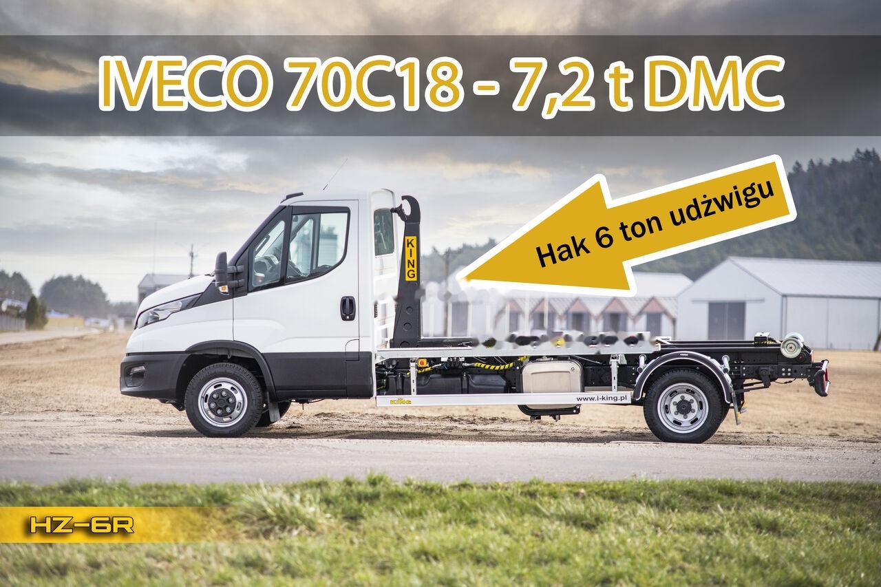 IVECO Daily 70C18 - Φορτηγό φόρτωσης γάντζου: φωτογραφία 5 IVECO Daily 70C18 - Φορτηγό φόρτωσης γάντζου: φωτογραφία 5