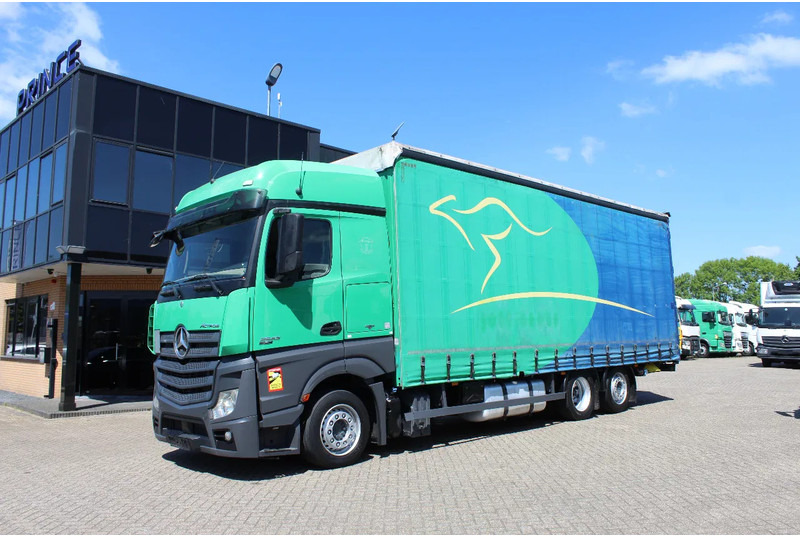 Mercedes-Benz Actros 1842 * EURO6 * 6X2 * - Φορτηγό μουσαμάς: φωτογραφία 1 Mercedes-Benz Actros 1842 * EURO6 * 6X2 * - Φορτηγό μουσαμάς: φωτογραφία 1