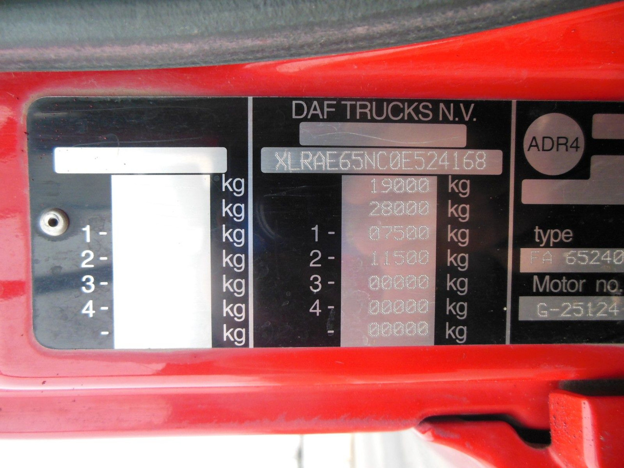 Leasing  DAF CF 65.240,KRAN EFFER 110/2S,MANUELL,BLATT,1 HAND DAF CF 65.240,KRAN EFFER 110/2S,MANUELL,BLATT,1 HAND: φωτογραφία 29