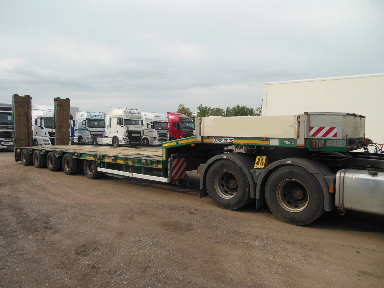 Goldhofer STZ-L 5-54/80, 5 ACHSEN,TELESKOP 7M,4 ACHSE LENK - Επικαθήμενο με χαμηλό δάπεδο: φωτογραφία 2 Goldhofer STZ-L 5-54/80, 5 ACHSEN,TELESKOP 7M,4 ACHSE LENK - Επικαθήμενο με χαμηλό δάπεδο: φωτογραφία 2