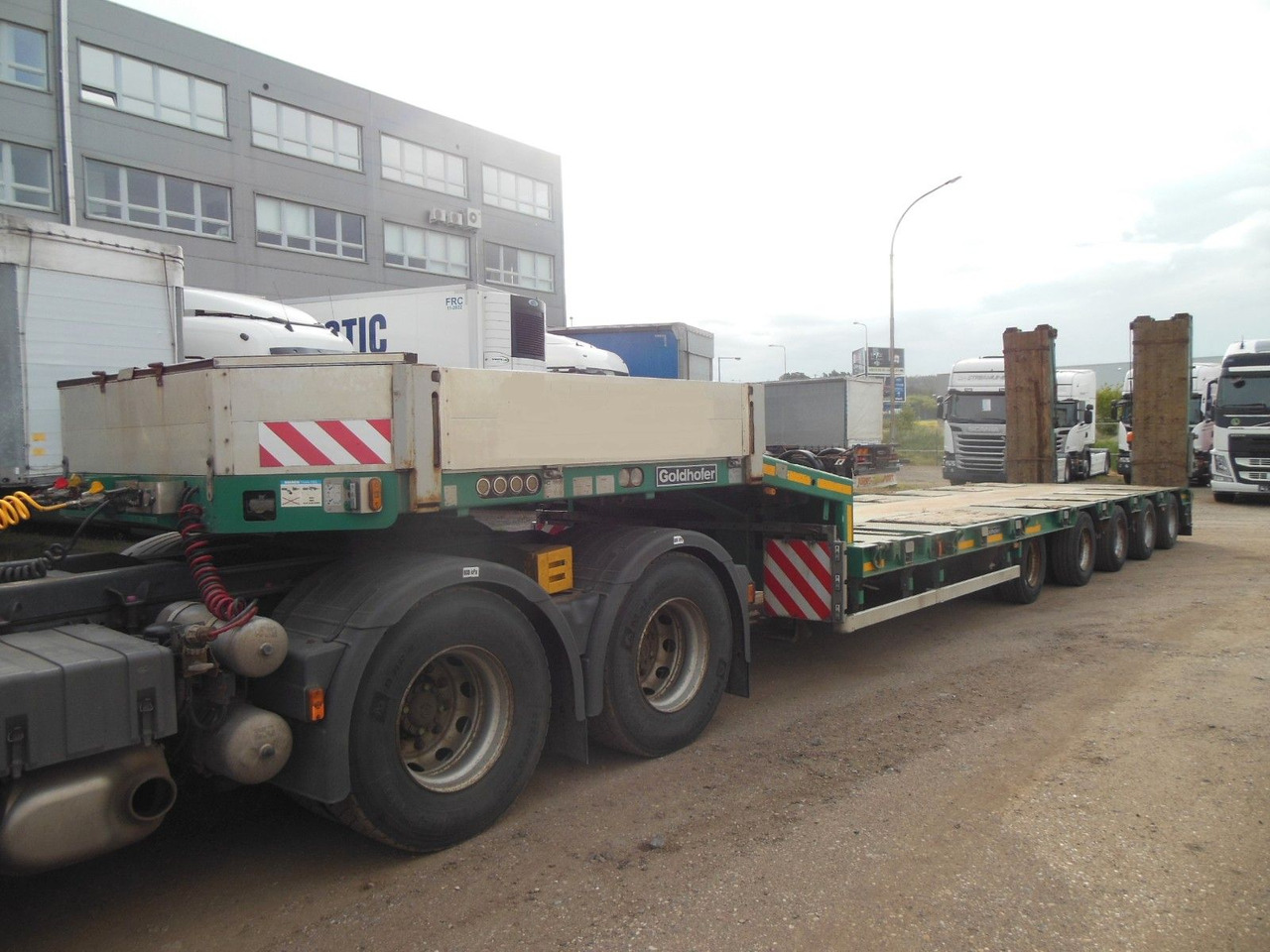 Goldhofer STZ-L 5-54/80, 5 ACHSEN,TELESKOP 7M,4 ACHSE LENK - Επικαθήμενο με χαμηλό δάπεδο: φωτογραφία 1 Goldhofer STZ-L 5-54/80, 5 ACHSEN,TELESKOP 7M,4 ACHSE LENK - Επικαθήμενο με χαμηλό δάπεδο: φωτογραφία 1