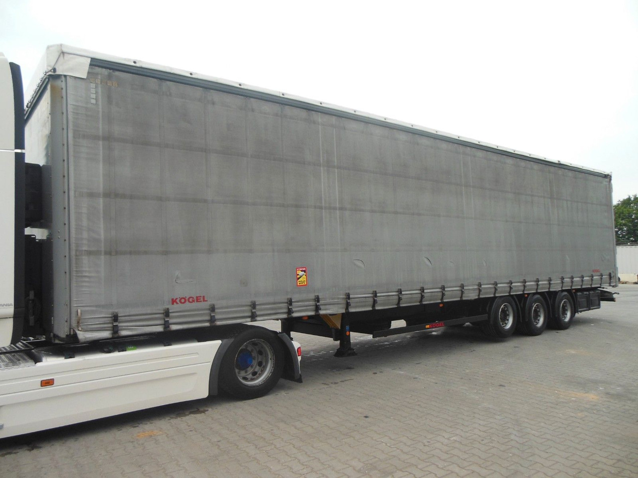 Kögel SN 24, LOWDECK, LIFTACHSE, SAF - Επικαθήμενο κουρτίνα: φωτογραφία 2 Kögel SN 24, LOWDECK, LIFTACHSE, SAF - Επικαθήμενο κουρτίνα: φωτογραφία 2