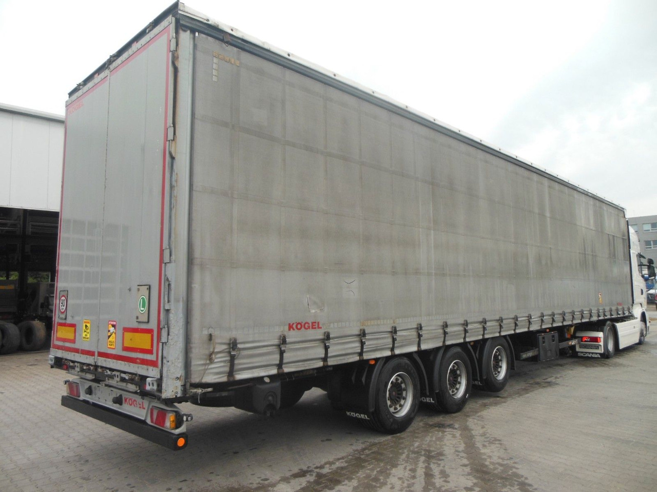 Kögel SN 24, LOWDECK, LIFTACHSE, SAF - Επικαθήμενο κουρτίνα: φωτογραφία 1 Kögel SN 24, LOWDECK, LIFTACHSE, SAF - Επικαθήμενο κουρτίνα: φωτογραφία 1