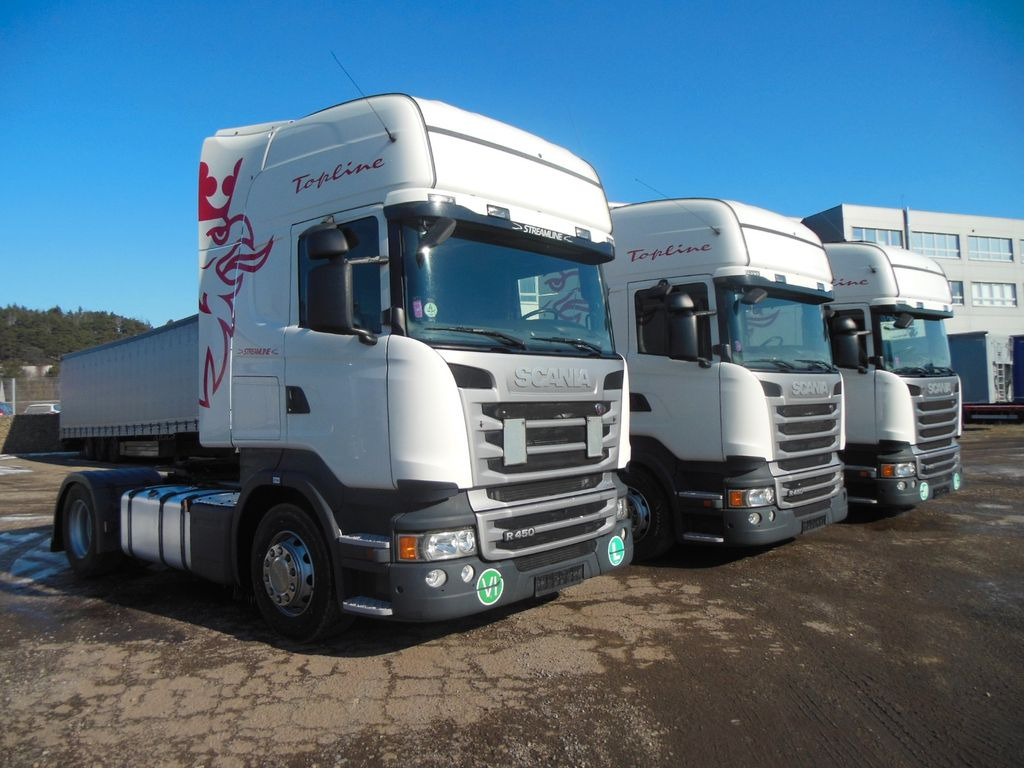 Scania R 450, RETARDER, STANDKLIMA, 3 STÜCKS AM LAGER!! - Τράκτορας: φωτογραφία 1 Scania R 450, RETARDER, STANDKLIMA, 3 STÜCKS AM LAGER!! - Τράκτορας: φωτογραφία 1
