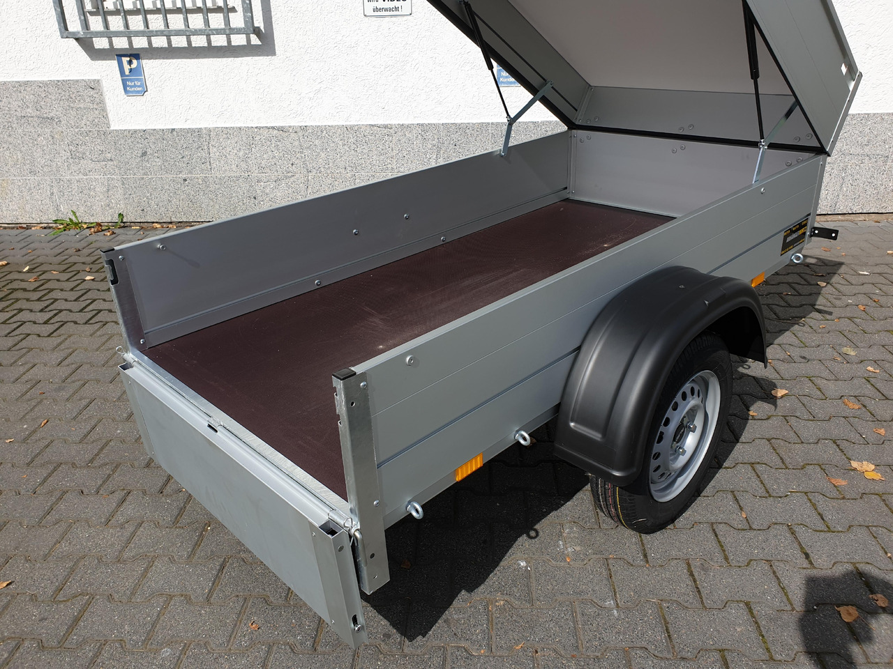 ALUBOXX Deckelanhänger GT 750 HT 201x101x48 cm (XS) 750kg - Ρυμούλκες αυτοκίνητο: φωτογραφία 3 ALUBOXX Deckelanhänger GT 750 HT 201x101x48 cm (XS) 750kg - Ρυμούλκες αυτοκίνητο: φωτογραφία 3