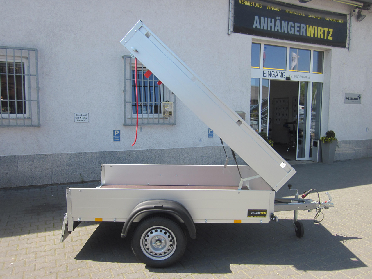ALUBOXX Deckelanhänger GT 750 HT 211x126x48cm (XS) 750kg - Ρυμούλκες αυτοκίνητο: φωτογραφία 1 ALUBOXX Deckelanhänger GT 750 HT 211x126x48cm (XS) 750kg - Ρυμούλκες αυτοκίνητο: φωτογραφία 1