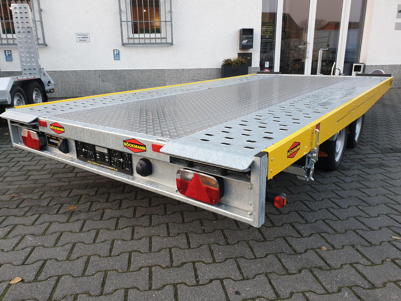 Böckmann AH 4320/35 430x208cm easyload ankipbar Aluboden 3500kg - Ρυμούλκα αυτοκινητάμαξα: φωτογραφία 3 Böckmann AH 4320/35 430x208cm easyload ankipbar Aluboden 3500kg - Ρυμούλκα αυτοκινητάμαξα: φωτογραφία 3