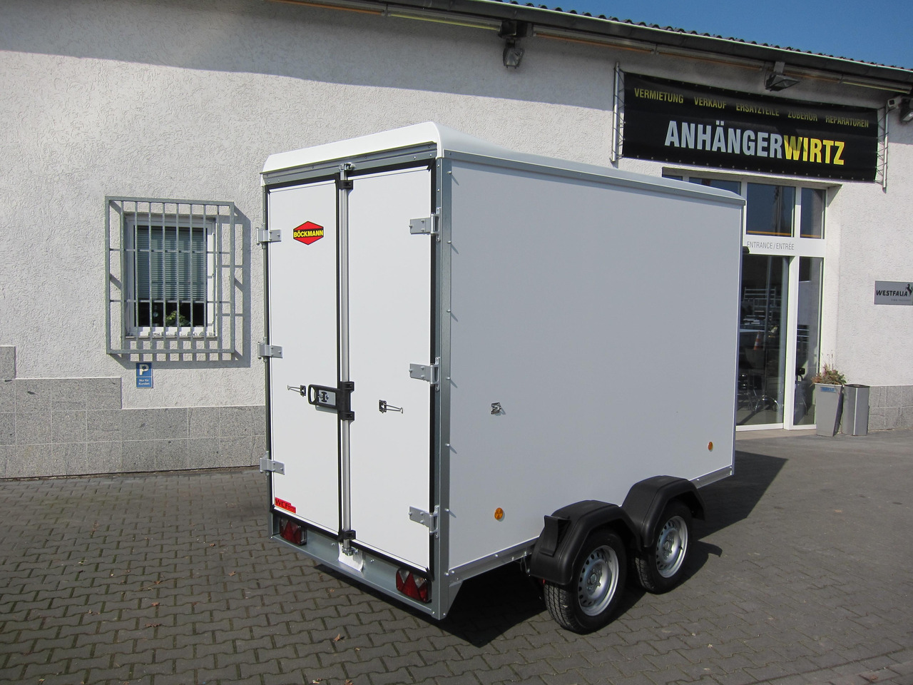 Böckmann Koffer KT 3015/20 H weiß 301x150x202 (M) 2000kg - Ρυμούλκα κόφα: φωτογραφία 3 Böckmann Koffer KT 3015/20 H weiß 301x150x202 (M) 2000kg - Ρυμούλκα κόφα: φωτογραφία 3