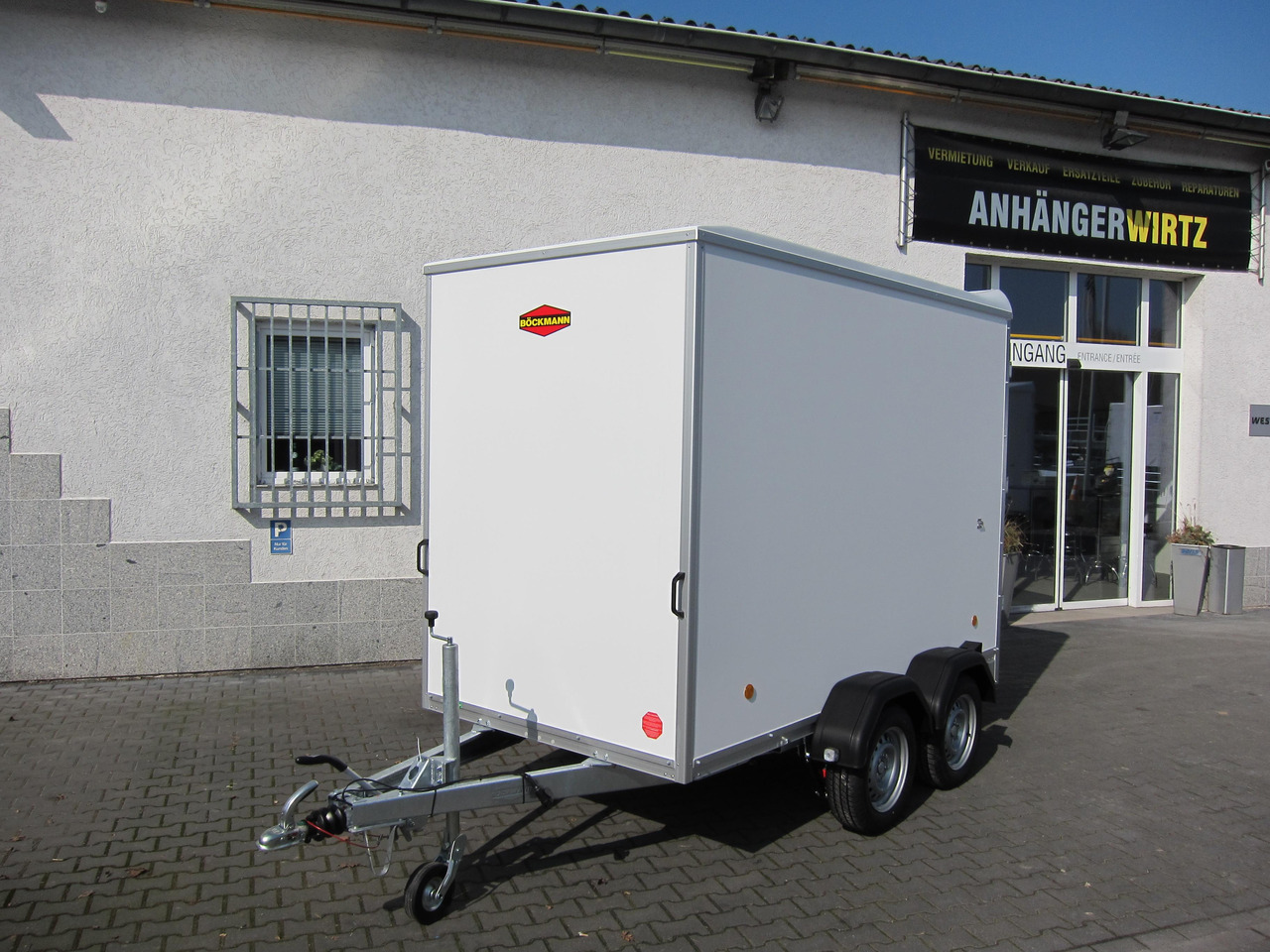 Böckmann Koffer KT 3015/20 H weiß 301x150x202cm (M) 2000kg WCF 100 km/H - Ρυμούλκα κόφα: φωτογραφία 1 Böckmann Koffer KT 3015/20 H weiß 301x150x202cm (M) 2000kg WCF 100 km/H - Ρυμούλκα κόφα: φωτογραφία 1