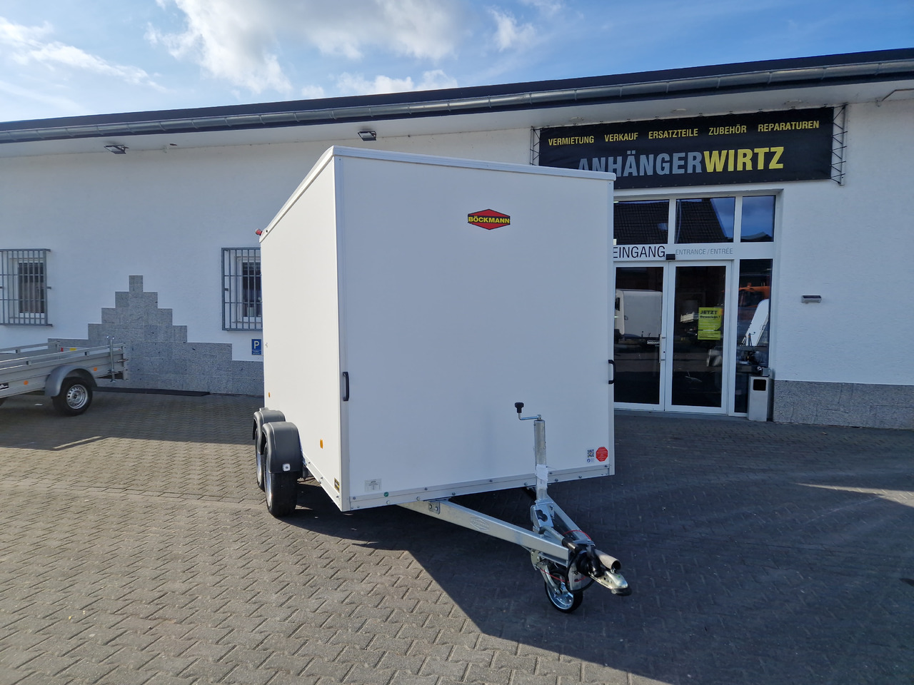 Böckmann Koffer KT 4018/27 H weiß 400x185x202cm (XL) 2700kg Modell 2024 - Ρυμούλκα κόφα: φωτογραφία 4 Böckmann Koffer KT 4018/27 H weiß 400x185x202cm (XL) 2700kg Modell 2024 - Ρυμούλκα κόφα: φωτογραφία 4