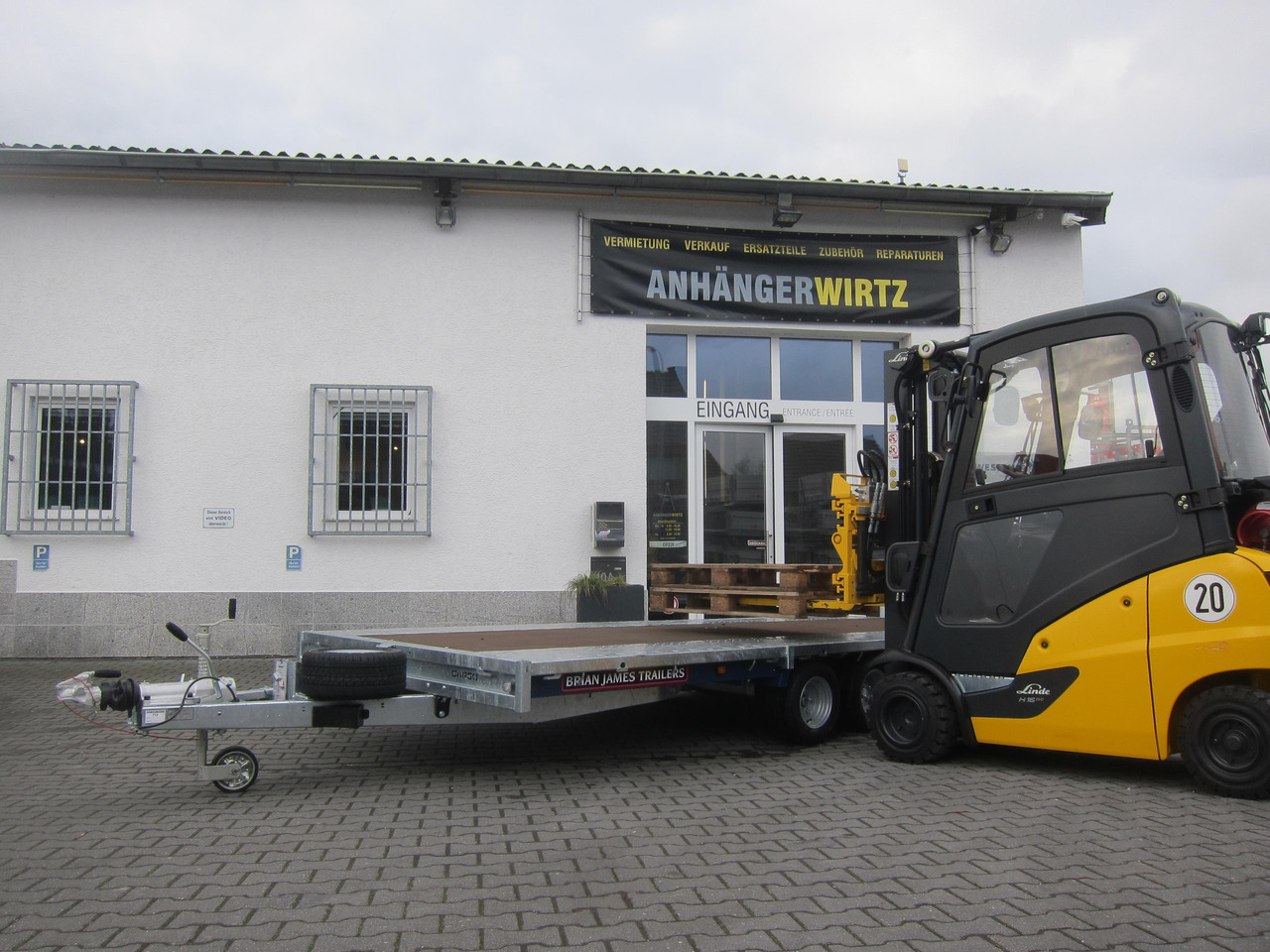 Brian James Trailer CarGO Connect 500x225cm Plateau Tridem 10" 3500kg 22 - Τρέιλερ πλατφόρμα/ Καρότσα: φωτογραφία 2 Brian James Trailer CarGO Connect 500x225cm Plateau Tridem 10" 3500kg 22 - Τρέιλερ πλατφόρμα/ Καρότσα: φωτογραφία 2